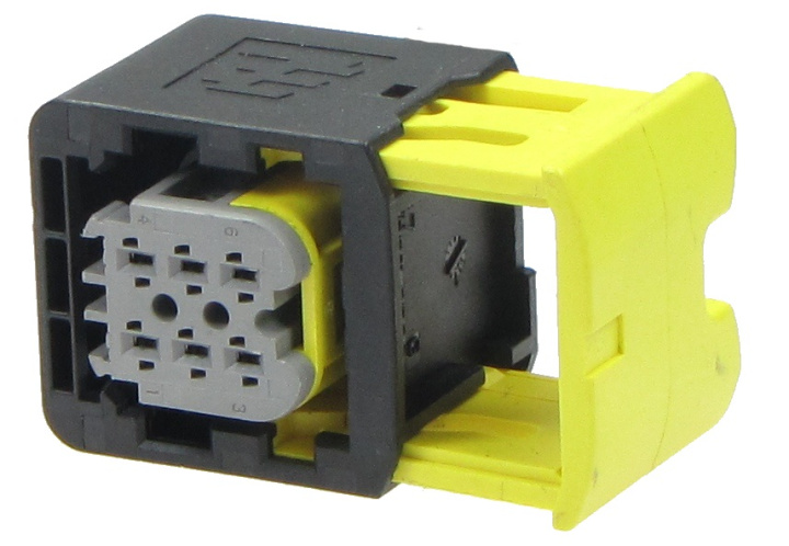 6-pin Kontakt - Hona - QCB-C6-0046-B QSP Products i gruppen Universala produkter hos DDESIGN Scandinavia AB (QCB-C6-0046-B)