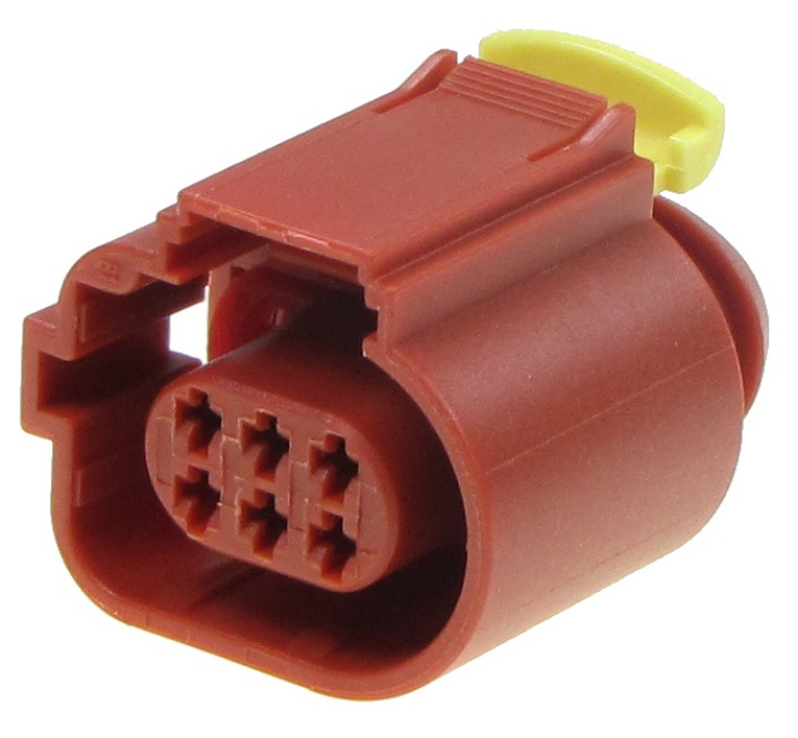 6-pin Kontakt - Hona - QCB-C6-0047-B QSP Products i gruppen Universala produkter hos DDESIGN Scandinavia AB (QCB-C6-0047-B)