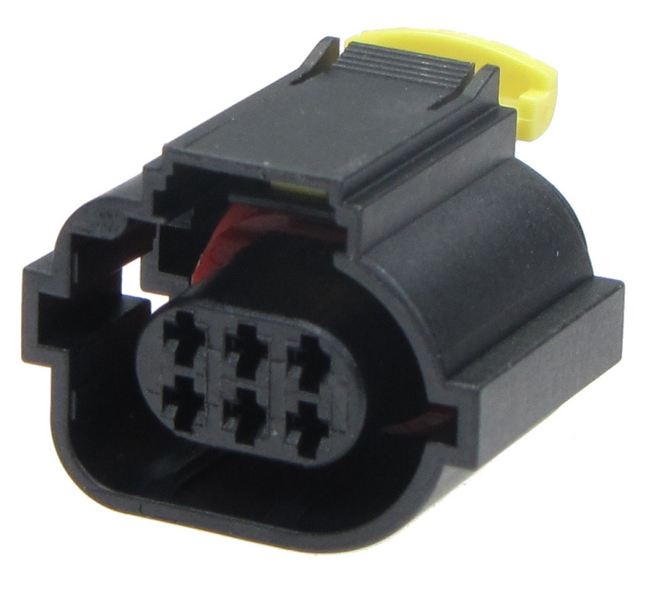 6-pin Kontakt - Hona - QCB-C6-0048-B QSP Products i gruppen Universala produkter hos DDESIGN Scandinavia AB (QCB-C6-0048-B)