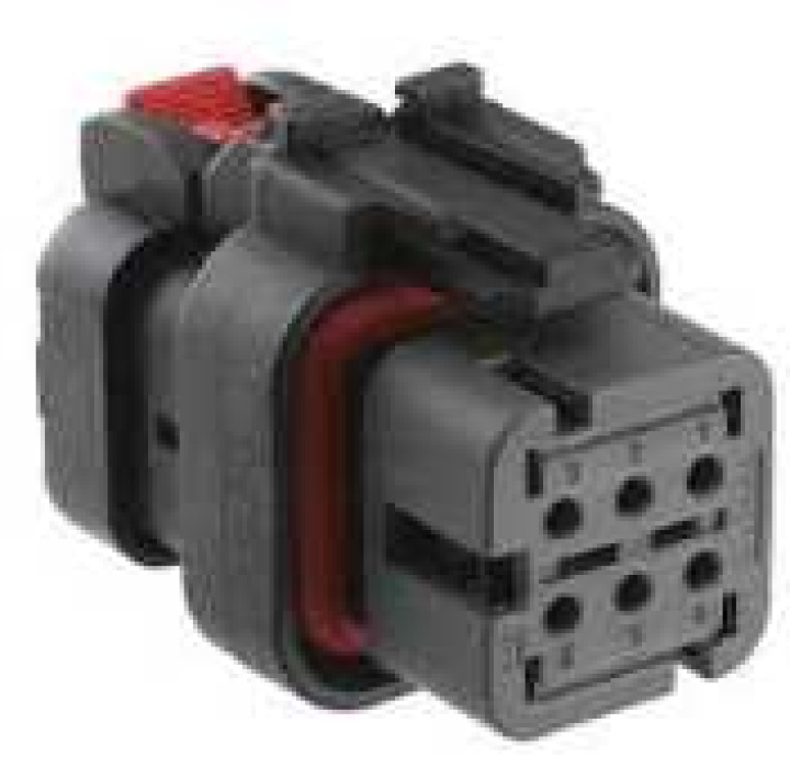 6-pin Kontakt - Hona - QCB-C6-0051-B QSP Products i gruppen Universala produkter hos DDESIGN Scandinavia AB (QCB-C6-0051-B)