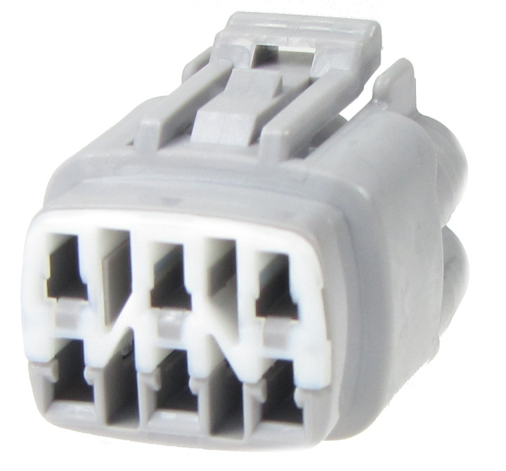 6-pin Kontakt - Hona - QCB-C6-0056-B QSP Products i gruppen Universala produkter hos DDESIGN Scandinavia AB (QCB-C6-0056-B)