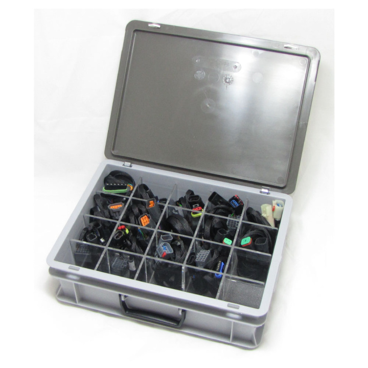 QCB-CASE-3 Förvaringsbox Tillbehör 18platser Checkbox QSP Products