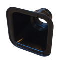 Luftintag - Fyrkantig 100x100mm - Anslutning 51-63mm QSP Products
