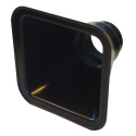 Luftintag - Fyrkantig 130x130mm - Anslutning 63-76mm QSP Products