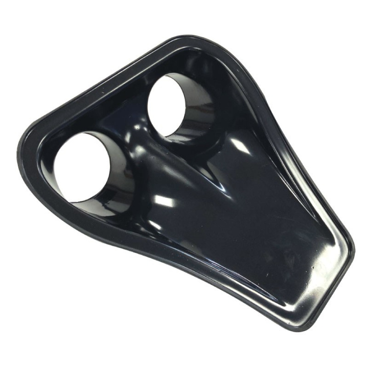Luftintag - 215x240mm med Dubbel Anslutning 70mm - Svart QSP Products i gruppen Universala produkter hos DDESIGN Scandinavia AB (QDUCT-17)
