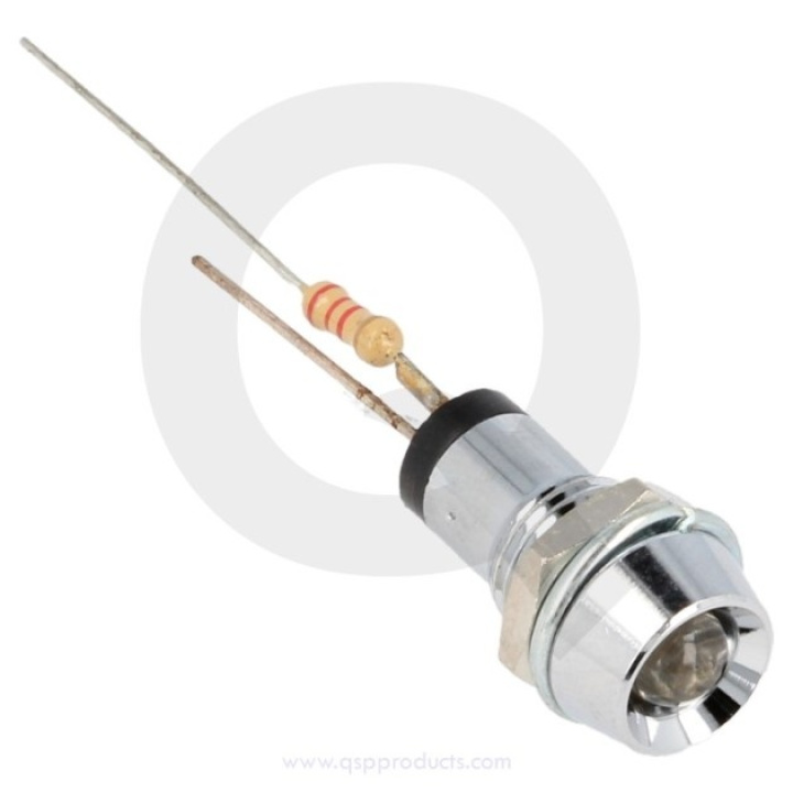 QE2033 Varningslampa Clear - 12V QSP Products