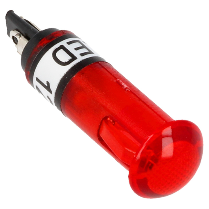 QE2034 Varningslampa Röd - 12V LED QSP Products