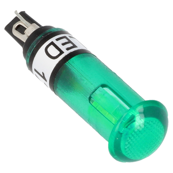 QE2036 Varningslampa Grön - 12V LED QSP Products
