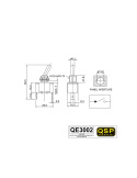 On-Off ”Återfjädrande” Switch QSP Products