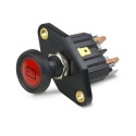 Push-Pull On-OFF switch med LED QSP Products