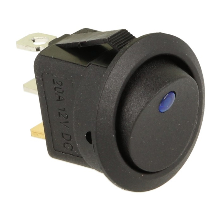 Rocker switch - Blå led QSP Products i gruppen Universala produkter hos DDESIGN Scandinavia AB (QE6036)