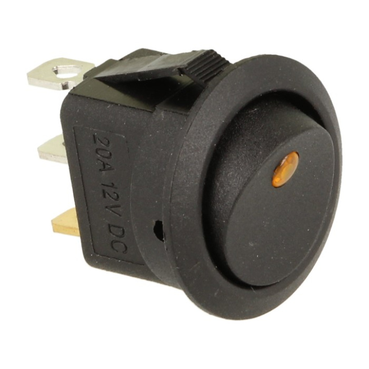 Rocker switch - Geel led QSP Products i gruppen Universala produkter hos DDESIGN Scandinavia AB (QE6039)