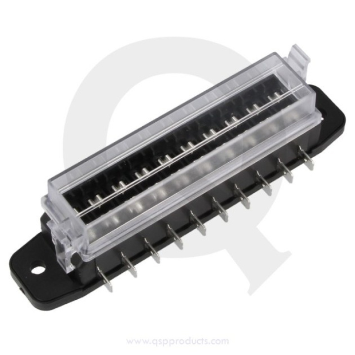 QE8000-10 Säkringshållare (10st Säkringar) QSP Products