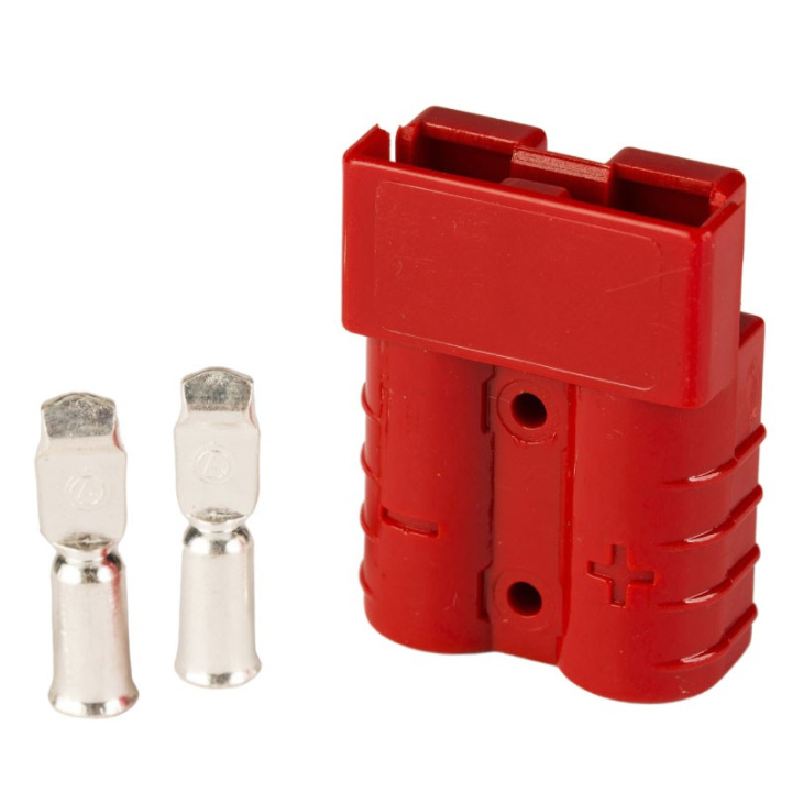 Heavy Duty Kontakt 350A Röd 2-pin QSP Products i gruppen Universala produkter hos DDESIGN Scandinavia AB (QEPC350R)