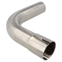 63.5mm Rostfritt Avgasrör 90° Böj QSP