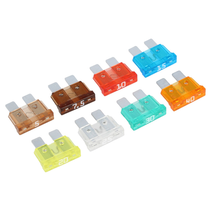QF1001 Bladsäkringar Olika Amp (8st) QSP Products