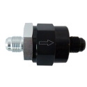 Envägs ”checkvalve” Aluminium QSP