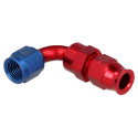 Slanganslutning Aluminiumrör Hona 90° AN8 - 12.7 mm QSP Products