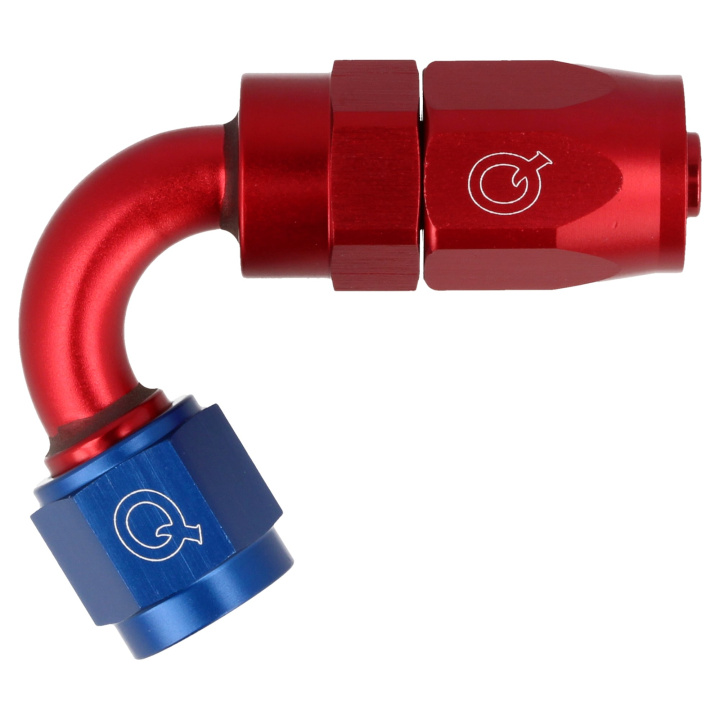 QG136-1210 120° AN10 Slangände - Lättvikt QSP