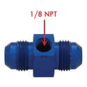 AN6 Adapter För Givare 1/8\'\' NPT Blå QSP