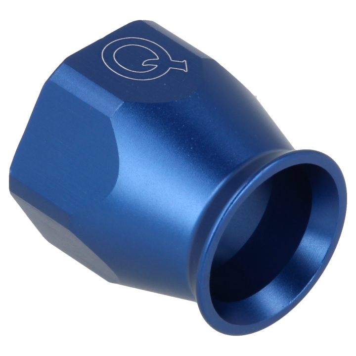 Mutter PTFE AN4 QSP Products i gruppen Universala produkter hos DDESIGN Scandinavia AB (QG260-04BLU)