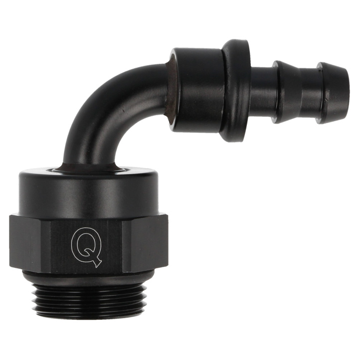 QG540-9006 M22x1.5 Till Push-on AN6 90° Adapter För Oljekyl QSP