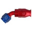 45° AN8 PTFE Slangände QSP