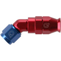 45° AN8 – Smidd PTFE Slangände QSP