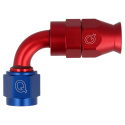 90° AN4 PTFE Slangände QSP