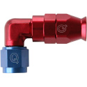 90° AN8 – Smidd PTFE Slangände QSP