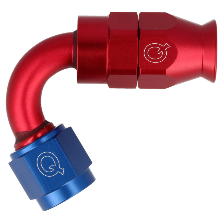 QG6120-04 AN4 120° PTFE Slangände QSP