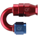 AN4 180° PTFE Slangände QSP