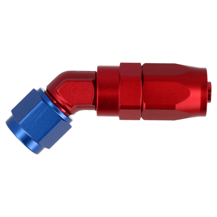 QG8045-06 45° Smidd AN6 Slangände QSP