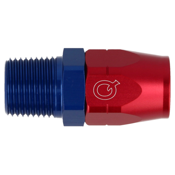 QG8201-08-38 Rak Slangände D8-3/8NPT Hane QSP