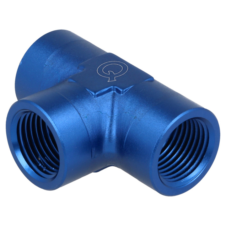 Koppling Aluminium T-Kors Hona 1/2 NPT QSP Products i gruppen Universala produkter hos DDESIGN Scandinavia AB (QG854-12NPT)