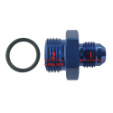 AN6-AN8 O-ring Adapter Hane/Hane - Blå QSP