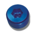 Blindplugg 3/8 NPT Hane - Blå QSP