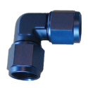 AN6 90° Adapter Hona / Hona Vridbar - Blå QSP