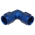 AN8 90° Adapter Hona / Hona Vridbar - Blå QSP