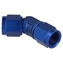 AN6 45° Adapter Hona / Hona Vridbar - Blå QSP