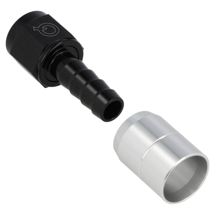 Krimp Slangkoppling Rak AN8 QSP Products i gruppen Universala produkter hos DDESIGN Scandinavia AB (QGCR-0008)