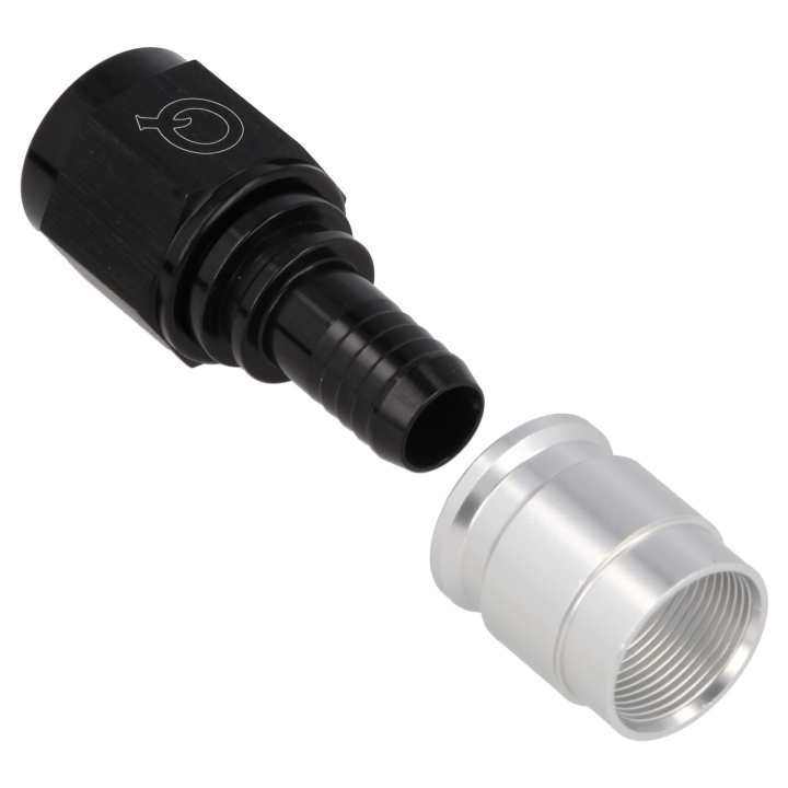 Krimp Slanganslutning PTFE Rak AN8 QSP Products i gruppen Universala produkter hos DDESIGN Scandinavia AB (QGCR-6000-08)