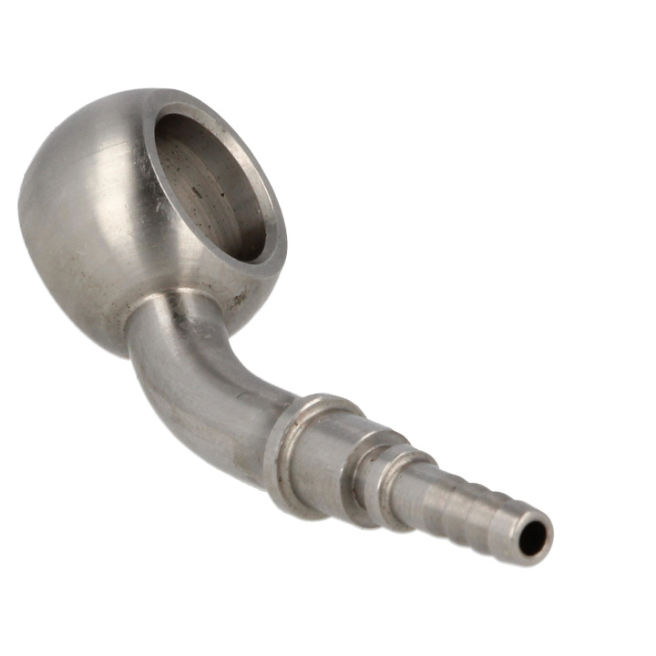 Krimp Slanganslutning Banjo 45° AN3 QSP Products i gruppen Universala produkter hos DDESIGN Scandinavia AB (QGCR-7145-03SS)