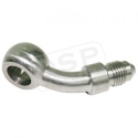 45° AN4 / 12mm Banjo Rostfritt QSP