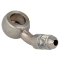 45° AN4 / 12mm Banjo Rostfritt QSP