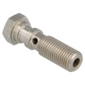 M10x1 – L=38mm Dubbel Banjobult Rostfritt QSP