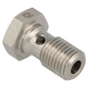 M10x1 mm - 20mm Lång Banjobult Rostfritt QSP