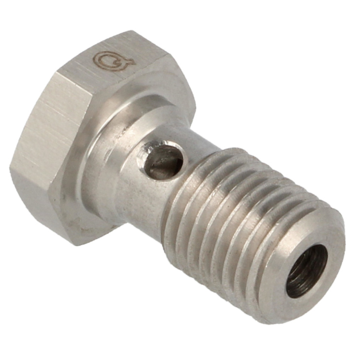 QGS-RB063 M10x1 mm - 20mm Lång Banjobult Rostfritt QSP