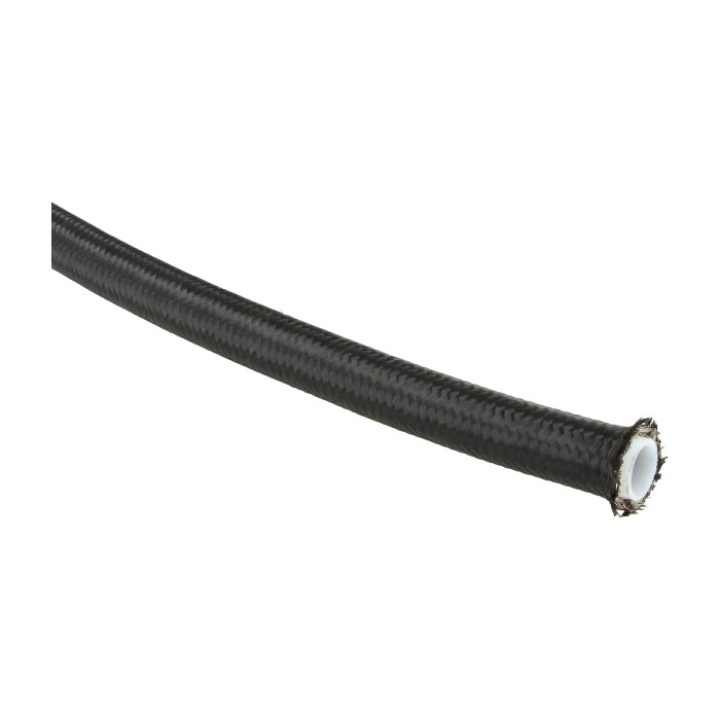 Bränsle- / Oljeslang Nylonomspunnen PTFE AN6 (8.13mm) QSP Products i gruppen Universala produkter hos DDESIGN Scandinavia AB (QGSS-PT-LW-06-BLK)