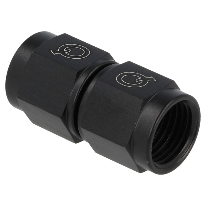 QGZ0505-06 AN6 Koppling Rak Hona / Hona Vridbar - Svart QSP